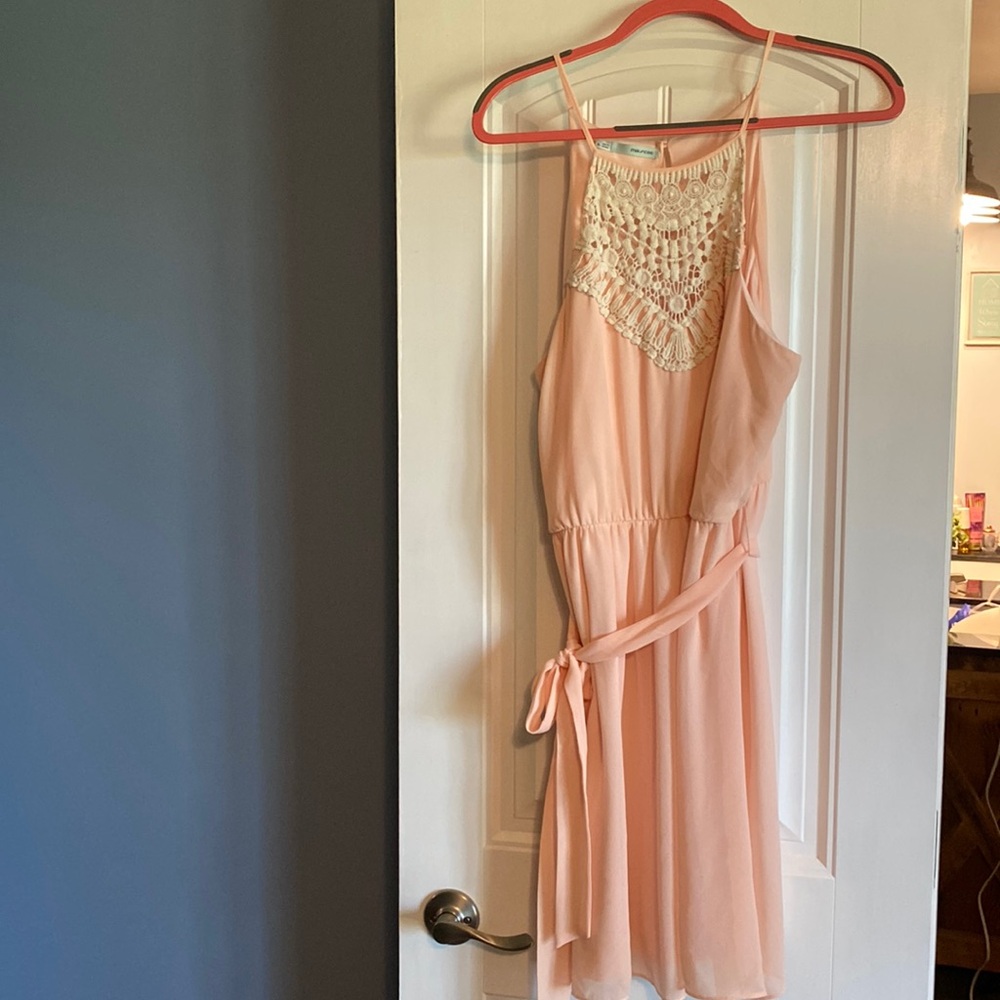 Maurice peach dress